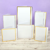 Foiled Edge Card Blanks & Envelopes Megabuy
