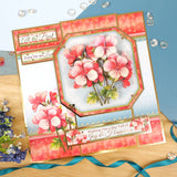 In Full Bloom - Floral Delights Deco-Large Set - Dreamy Geraniums