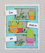 Frantic Stamper - 6"x6" Stencil - Navajo Blanket