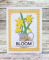 Frantic Stamper Precision Die - Garden Reverse-cut Words