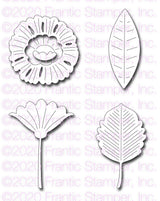 Frantic Stamper Precision Die - Fantasy Flowers