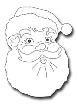 Frantic Stamper Precision Die - Jolly Santa Face