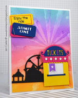 Frantic Stamper Precision Die - Carnival Skyline