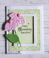 Frantic Stamper Precision Die - Grateful Florals Outlines