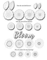 Frantic Stamper Precision Die - Fabulous Florals Outlines