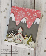 Frantic Stamper Precision Die - Snow-capped Mountains