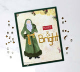 Frantic Stamper Precision Die - Vintage Father Christmas
