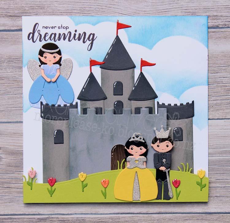 Frantic Stamper Precision Die - Fairytale Princesses
