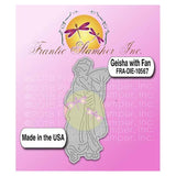 Frantic Stamper Precision Die - Geisha with Fan