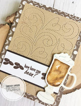 Frantic Stamper Precision Die - Irish Coffee