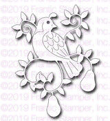 Frantic Stamper Precision Die - Partridge In A Pear Tree