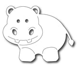 Frantic Stamper Precision Die - Baby Hippo