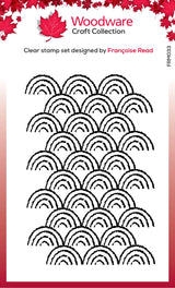 Woodware Clear Singles Arches 3.8 in x 2.6 in Stamp