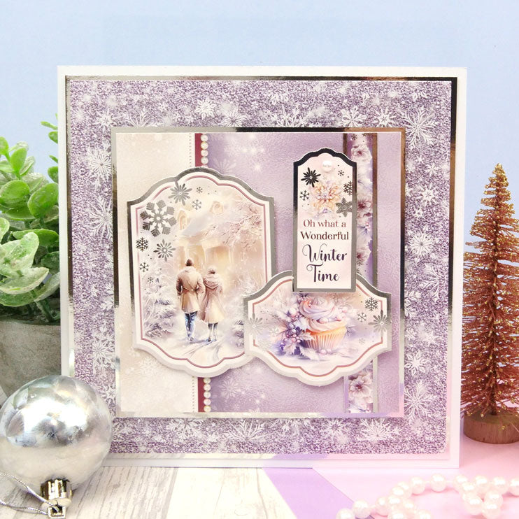 Frosted Dreams Luxury Card Inserts & Papers