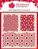 Woodware Kasbah 6 in x 6 in Stencil
