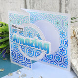 For The Love Of Masks - Layering Floral Honeycomb Tiles