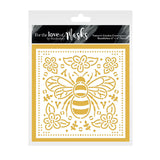 For the Love of Masks - Nature's Garden Centrepiece - Bumblebee