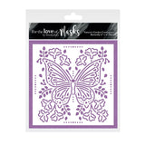 For the Love of Masks - Nature's Garden Centrepiece - Butterfly