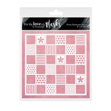 For the Love of Masks - Pretty Patchwork Pattern