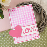 For the Love of Masks - Ink & Twist - Gingham