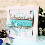 For the Love of Masks - Let It Snow Centrepiece