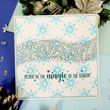 For the Love of Masks - Stitched Snowflake Tiles