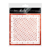For the Love of Masks - 2-in-1 Starry Frame & Background