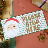Moonstone Dies - Layering Santa
