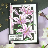 For the Love of Stamps - Luscious Lilies