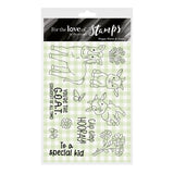 For the Love of Stamps - Happy Horse & Goats