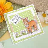 For the Love of Stamps - Happy Horse & Goats