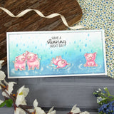 For the Love of Stamps - Lovely Lambs & Pigs
