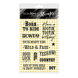 For the Love of Stamps - Country Greetings