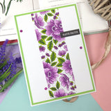 For the Love of Stamps - A Circle of Anemones