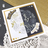 For the Love of Stamps - A Circle of Roses