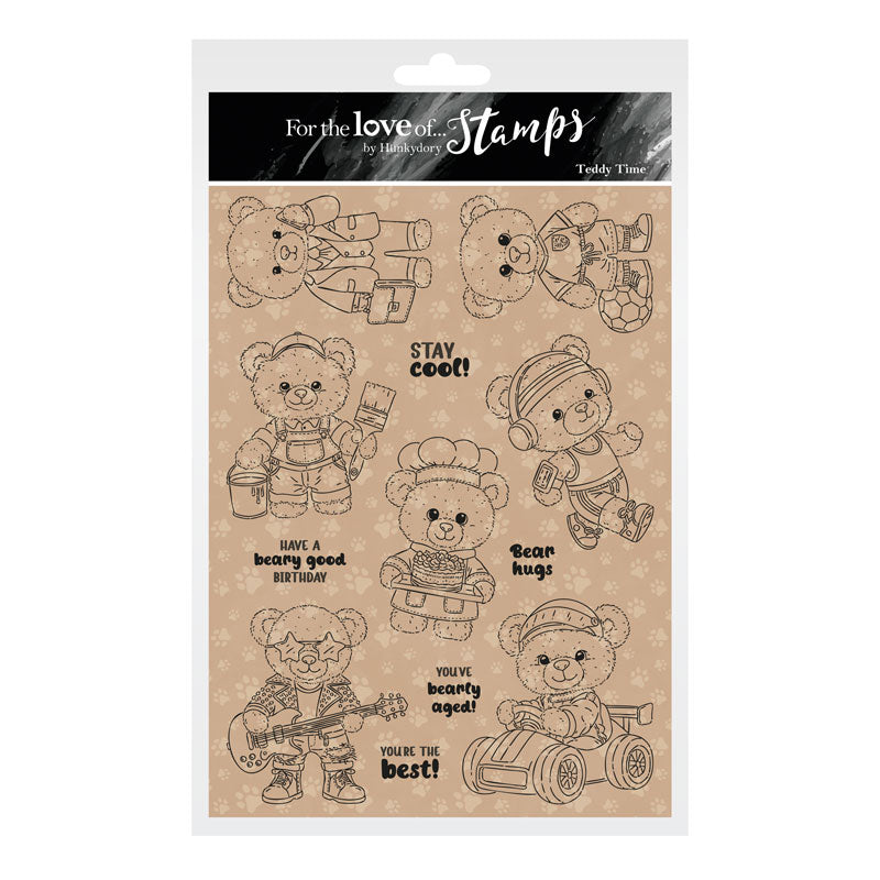For the Love of Stamps - Teddy Time