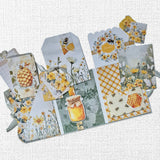 Bees and Butterflies 8.5" x 11" Mini Junk Journal Folio Kit 35013