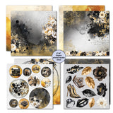 3Quarter Designs Golden Ebony 6x6 Paper Pack