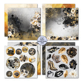 3Quarter Designs Golden Ebony 8x8 Paper Pack