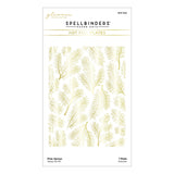 Pine Sprays Hot Foil Plate from the Glimmer for the Holidays Collection