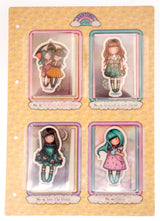 SAN Storage Sheet Gorjuss - Be Kind no. 17-20 205x297x4mm 1 PC nr.05