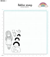 SAN Cling Stamp Gorjuss - Be Kind How Does Your Garden Grow 120x170x5mm 7 PC nr.576