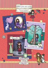 SAN Die-Cut Block Card Making Pad Gorjuss Essentials 210x294x3mm 12 SH nr.63