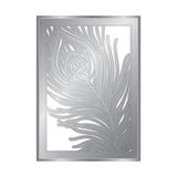 Graceful Plumes Metal Die Create-a-Card - Peacock Quill 