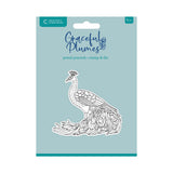 Graceful Plumes Stamp & Die - Proud Peacock 