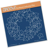 Groovi Template - Ivy Wreath A5 Square Plate