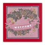 Groovi Template - Ivy Wreath A5 Square Plate