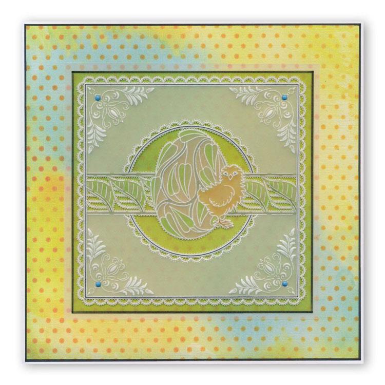Groovi Plate - Easter Banners A5 Square