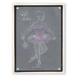 Groovi Go! Ballerina Figure A6 Plate