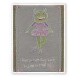 Groovi Go! Ballerina Figure A6 Plate